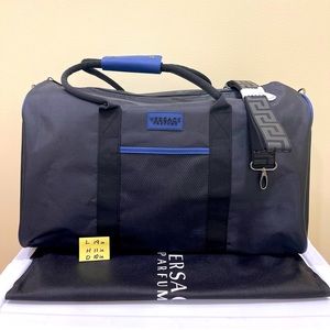 Authentic Versace travel weekender duffle gym bag